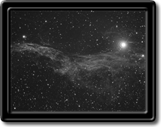 Part Of NGC-6960 Veil Nebula In H-Alpha