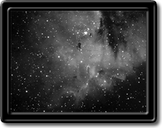IC-1590 Pacman Nebula In H-Alpha