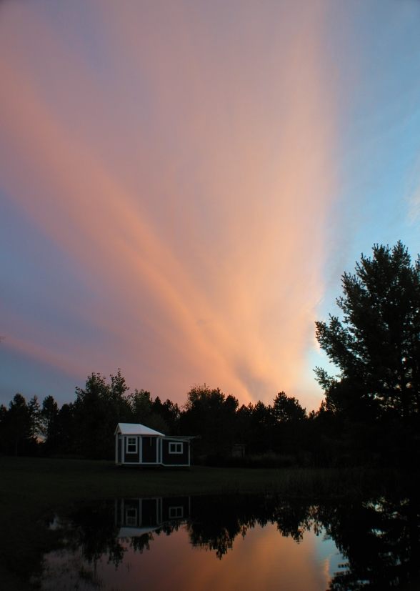 OBS With Nice Sunset