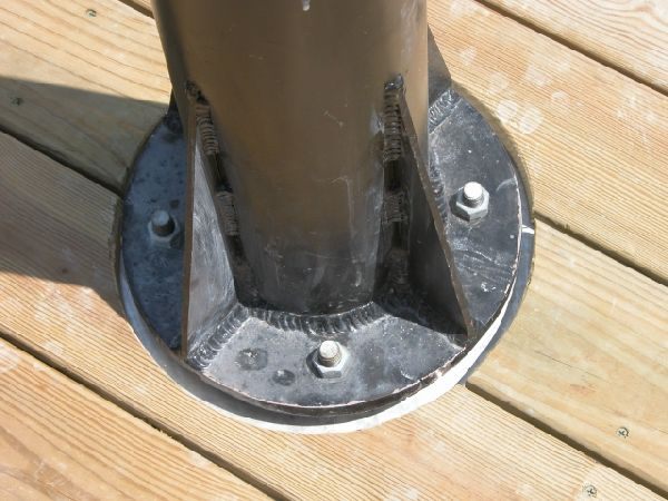 Pier Base Isolated From Deck