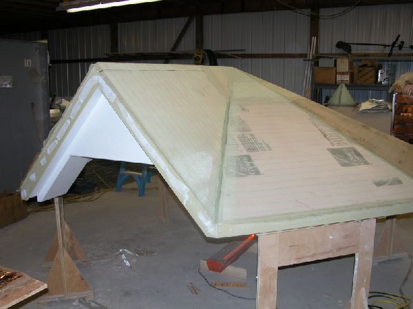 2" Foam Panels Installed and Glassed