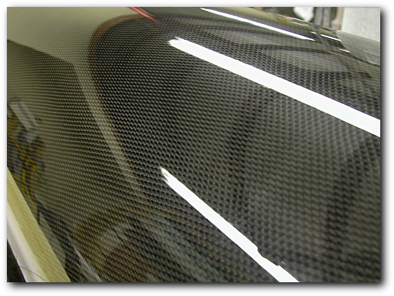 Carbon tube close-up