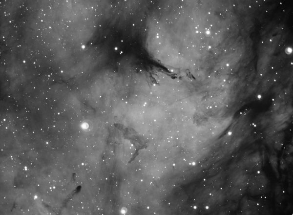 IC-1318 Gamma Cygni Nebula In H-alpha