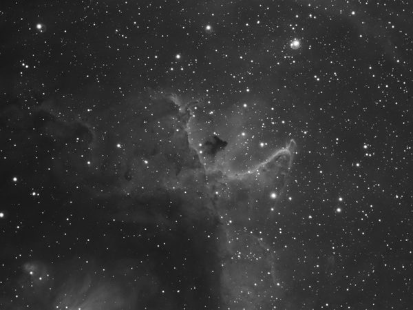 IC-1848 Soul Nebula In H-alpha