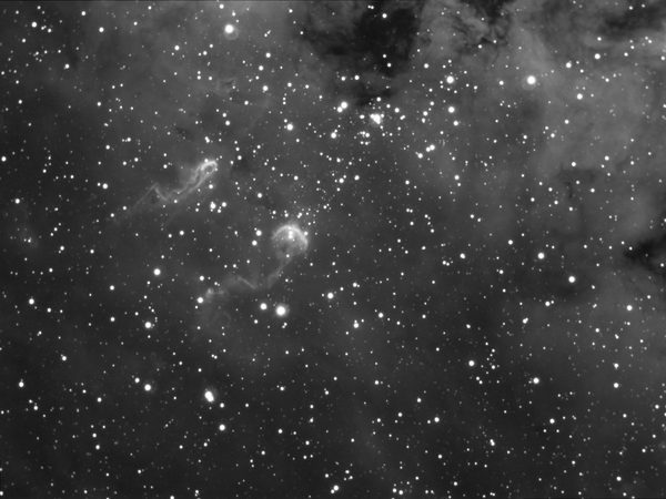 IC-410 Tadpoles In H-alpha