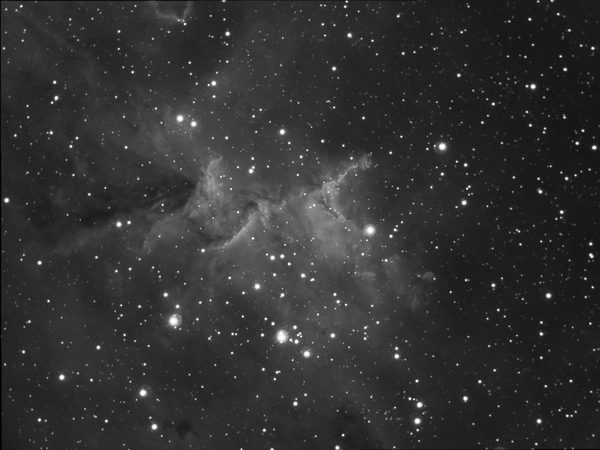 IC-1805 Heart Nebula In H-alpha