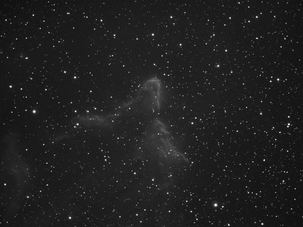 IC-63 Ghost of Cassiopeia In H-alpha